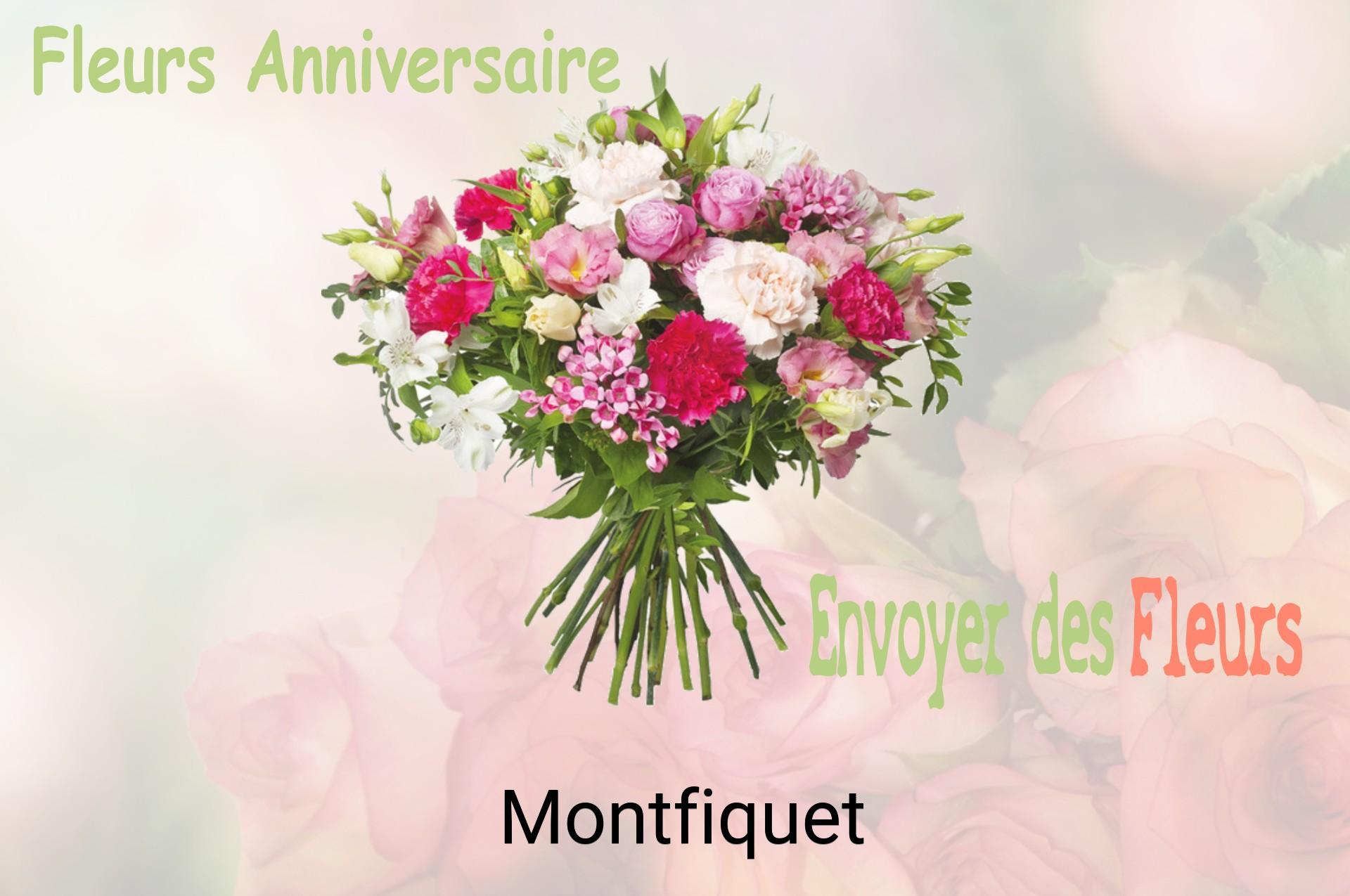 Bouquet de fleurs d’anniversaire livré à Montfiquet